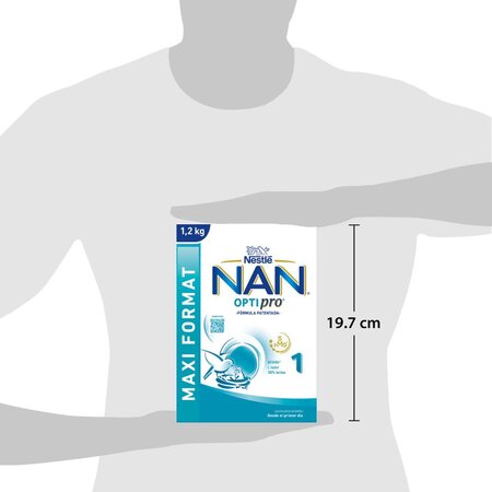 Formula de lapte praf Nan Optipro 1, 1200 g, Nestle 768108
