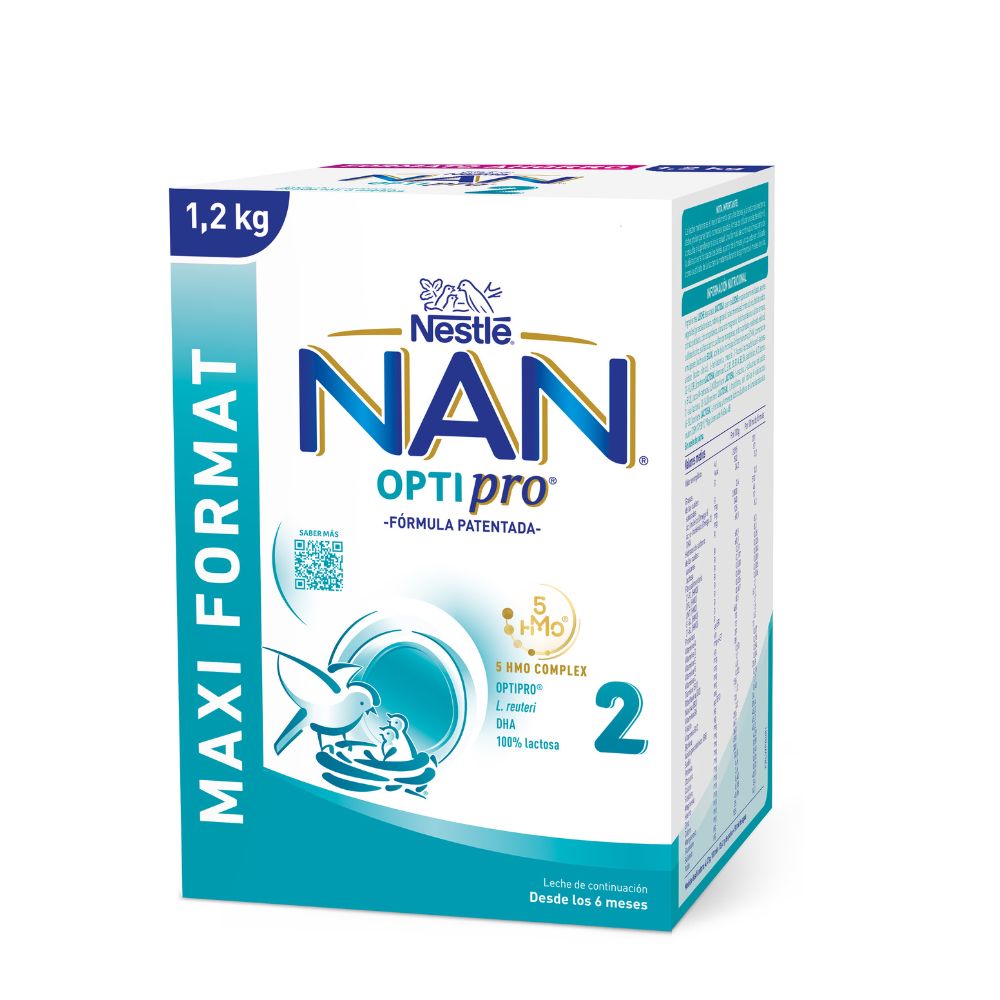 Formula de lapte praf Nan Optipro 2, 1200 g, Nestle