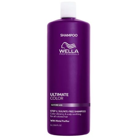 Sampon pentru par vopsit cu glicina & B5 Ultimate Color, 1 litru, Wella Professionals