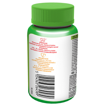 Centrum Multigummies pentru adulti cu vitaminele A, C , D si zinc, 60 jeleuri, Haleon 793865