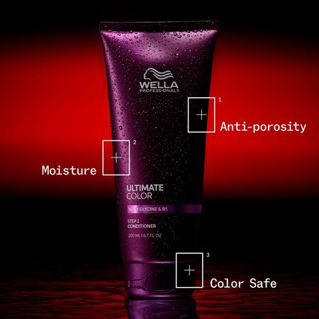 Balsam hidratant pentru par vopsit cu glicina & B5 Ultimate Color, 200 ml, Wella Professionals 768289