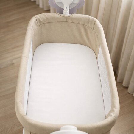 Patut Multifunctional cu leganare electrica sunete si Bluetooth Buggy, 0-12 luni, AppeKids 768481