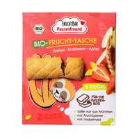Batoane Bio spelta, capsuni, mere, 6x22 g, Fruchtbar