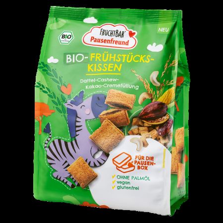 Pernute Bio, curmale, caju si cacao, 3 ani+, 180 g, Fruchtbar