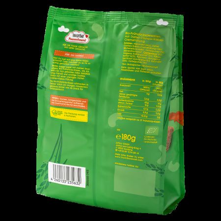 Pernute Bio, curmale, caju si cacao, 3 ani+, 180 g, Fruchtbar 768728