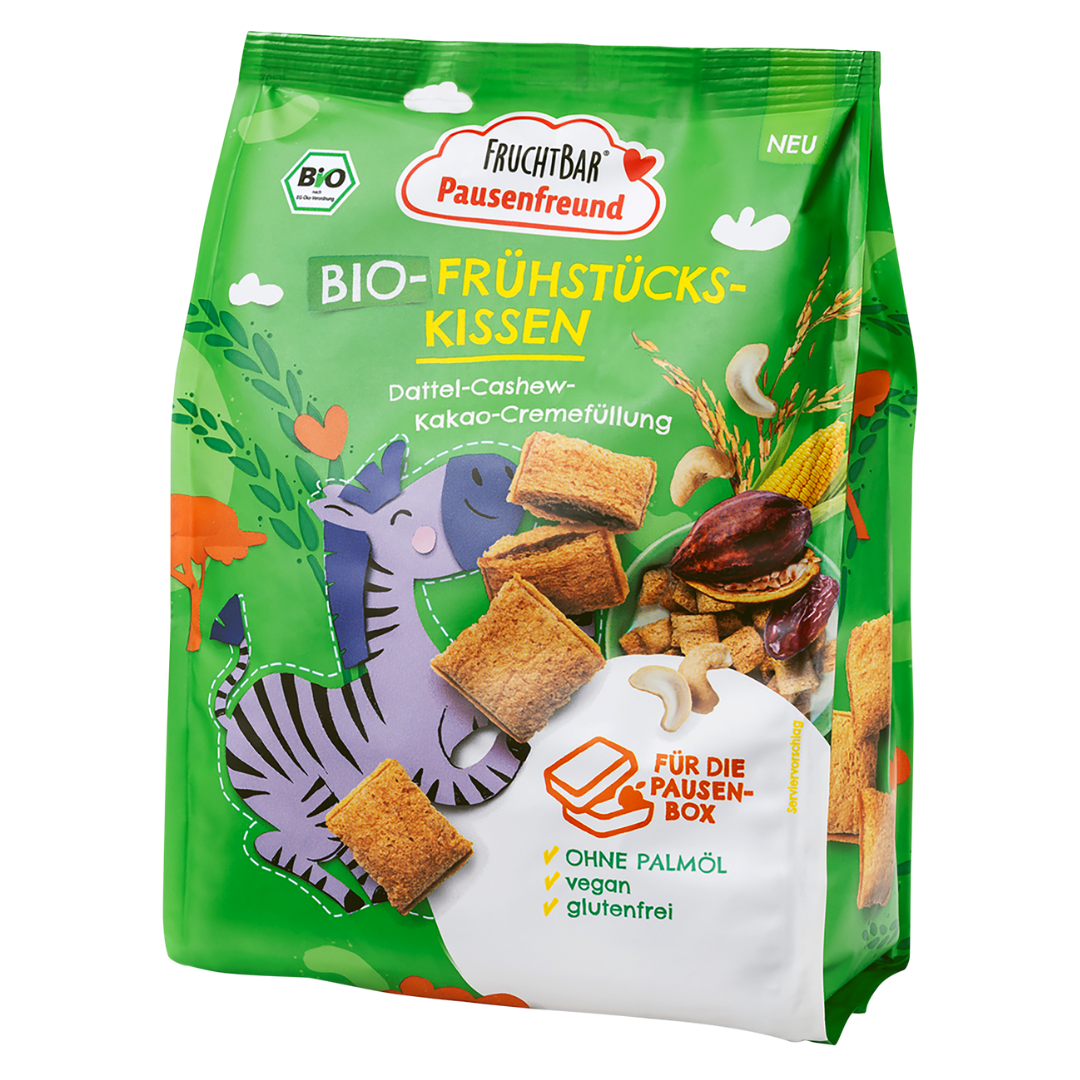 Pernute Bio, curmale, caju si cacao, 3 ani+, 180 g, Fruchtbar