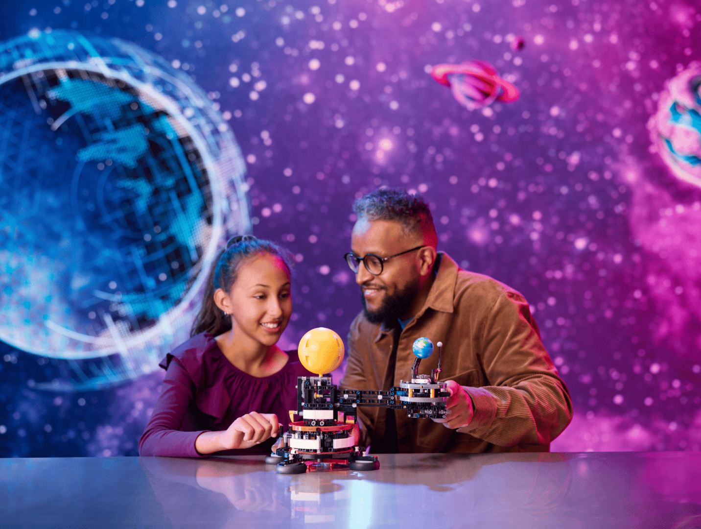 LEGO Technic sistem solar joaca educativa