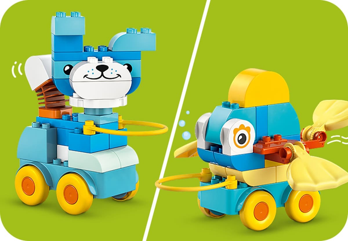LEGO DUPLO peste si caine pe roti
