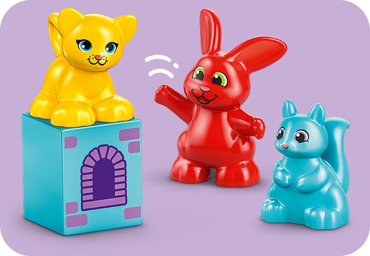 LEGO DUPLO figurine animale colorate