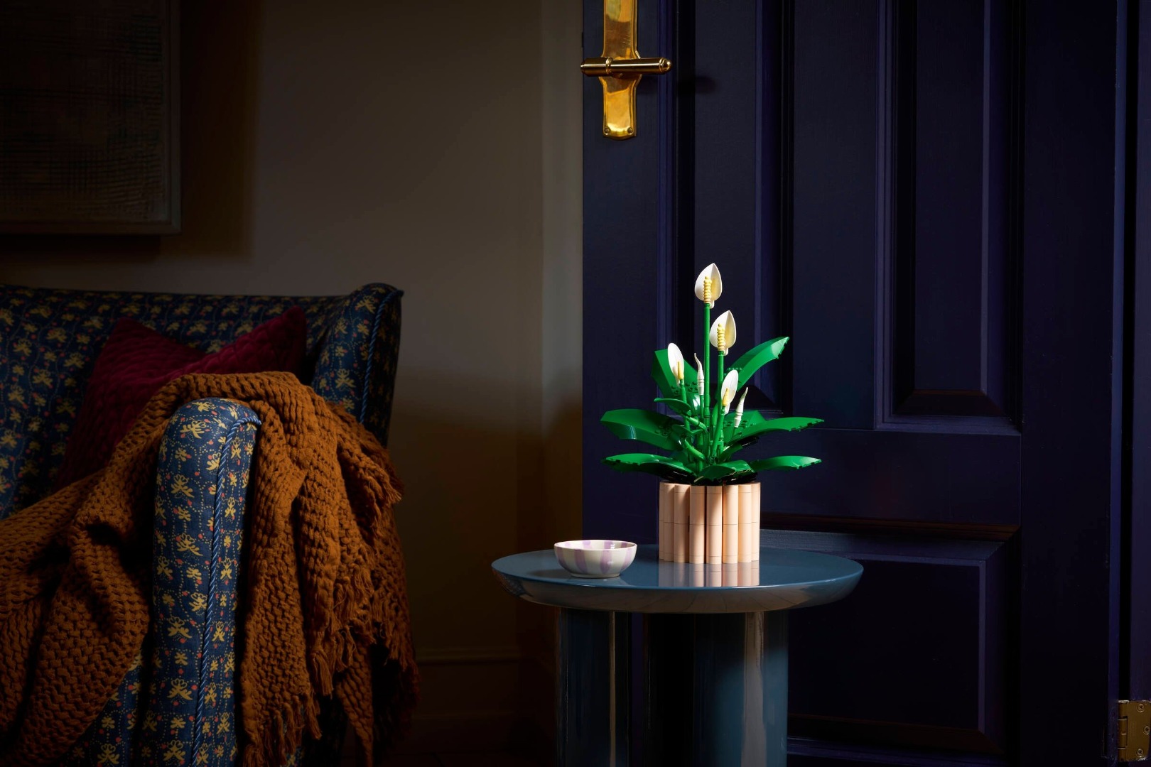 LEGO Botanicals Crinul pacii decor interior