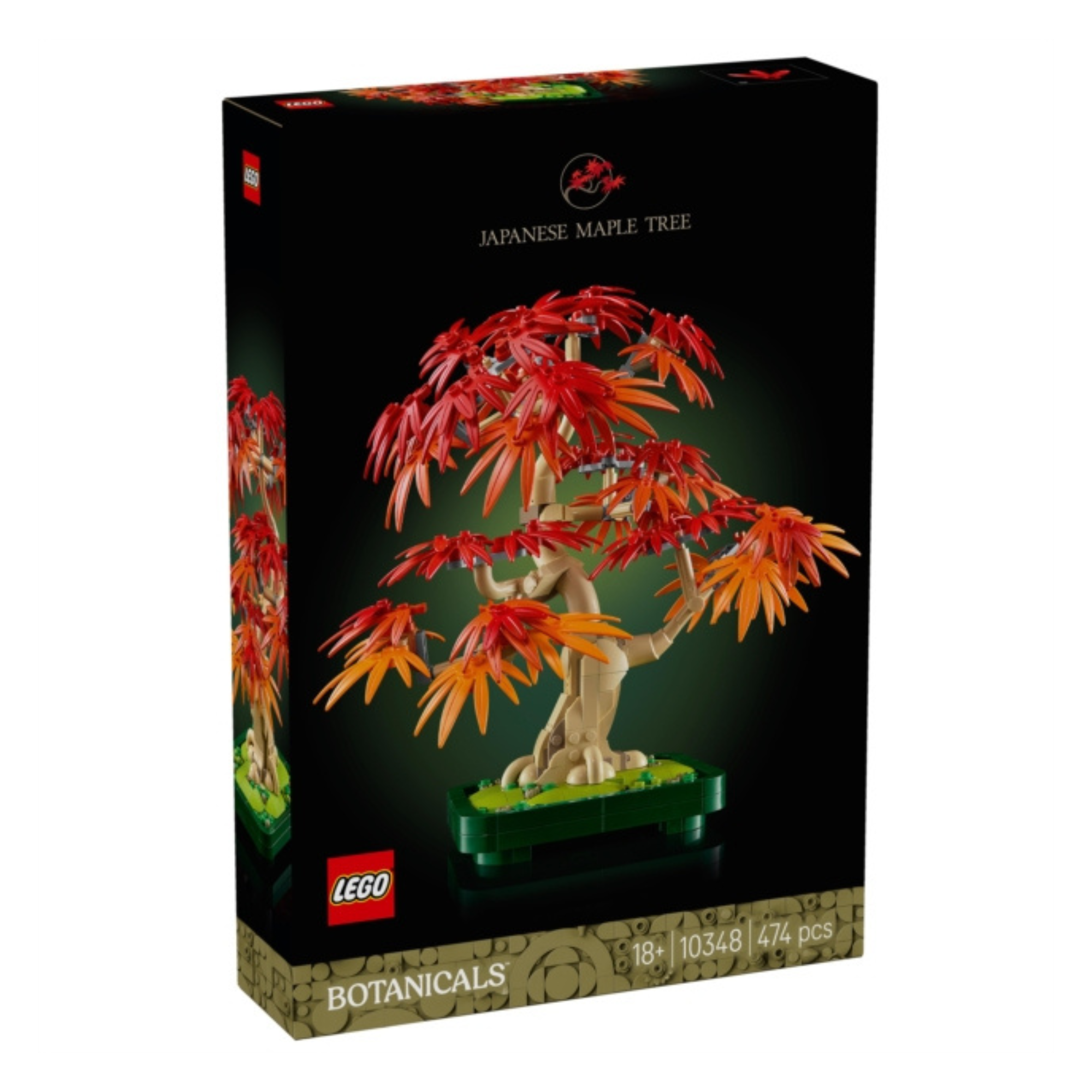 Bonsai de artar japonez rosu Botanicals, 18 ani+, 10348, Lego