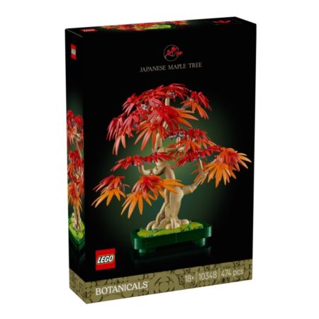 Bonsai de artar japonez rosu Botanicals, 18 ani+, 10348, Lego