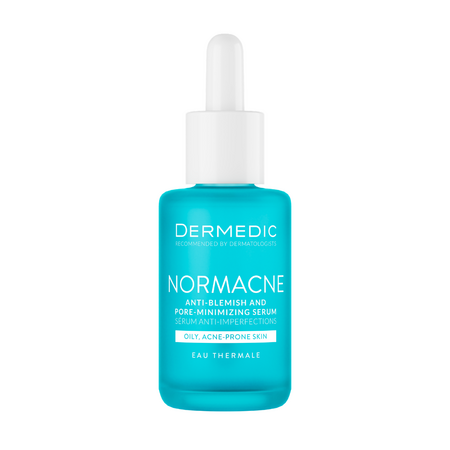 Ser anti-imperfecțiuni cu efect de minimizare a porilor Normacne, 30 ml, Dermedic