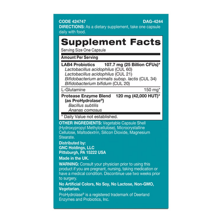 Sport Probiotic, 30 capsule, GNC 768983