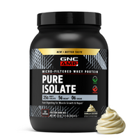 Proteina Izolata din Zer AMP, Vanilie, 653.4 g, GNC