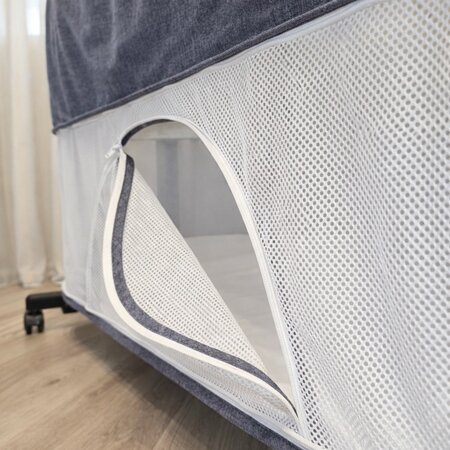 Co-Sleeper 4 in 1 Dreamy, Grey, 0-3 ani, AppeKids 769153