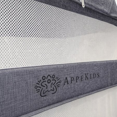 Co-Sleeper 4 in 1 Dreamy, Grey, 0-3 ani, AppeKids 769150