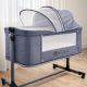 Co-Sleeper 4 in 1 Dreamy, Grey, 0-3 ani, AppeKids 769148