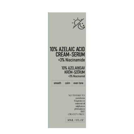 Ser-crema cu 10% Acid Azelaic, 30 ml, Nerds 769185