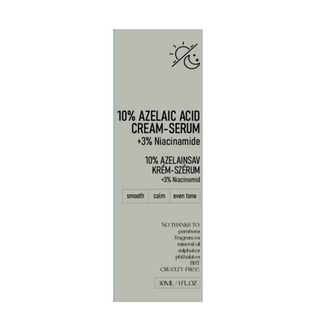 Ser-crema cu 10% Acid Azelaic, 30 ml, Nerds 769185