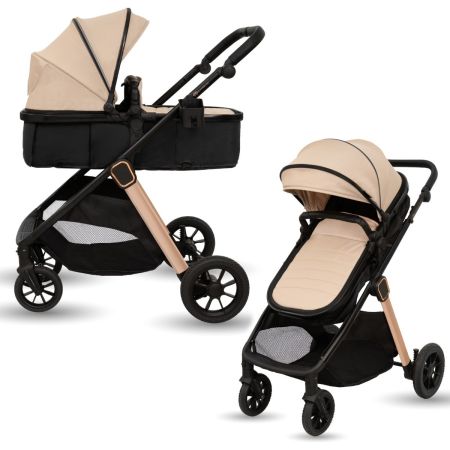 Caruciorul transformabil 2 in 1 Elite, SAnd, AppeKids