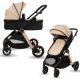Caruciorul transformabil 2 in 1 Elite, Sand, AppeKids 769166