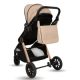Caruciorul transformabil 2 in 1 Elite, Sand, AppeKids 769170