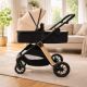 Caruciorul transformabil 2 in 1 Elite, Sand, AppeKids 769159