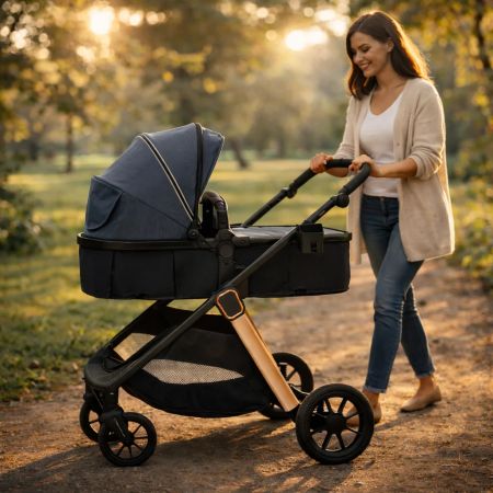 Caruciorul transformabil 2 in 1 Elite, Grey, AppeKids 769198