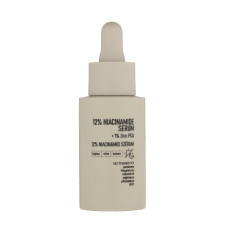 Ser cu 12% Niacinamide + 1% Zinc, 30 ml, Nerds