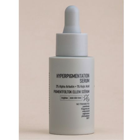 Ser pentru hiperpigmentare cu 2% Alfa Arbutin + 1% Acid Kojic, 30 ml, Nerds 769234