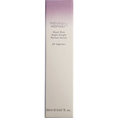 Ser de noapte cu retinol si bakuchiol Black Rice, 20 ml, Haruharu Wonder 769231