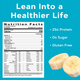 Bautura Lean Shake 25 Total Lean, Banana, 414 ml, GNC 769241