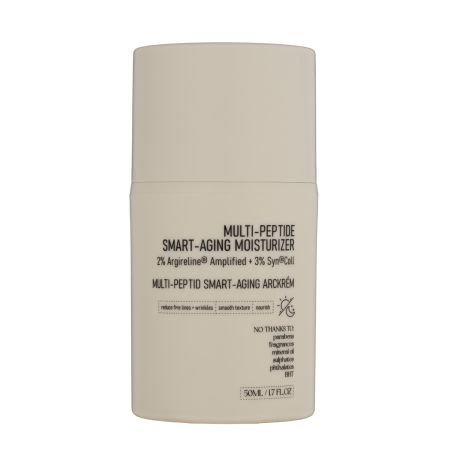 Crema hidratanta anti-imbatranire Smart Aging Multi-Peptide, 50 ml, Nerds