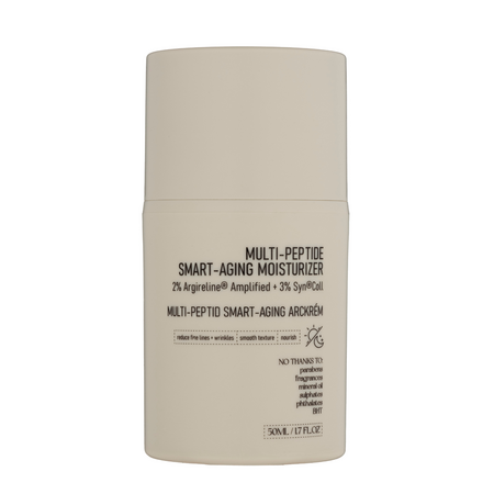 Crema hidratanta anti-imbatranire Smart Aging Multi-Peptide, 50 ml, Nerds