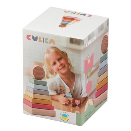 Jucarie din lemn, Piramida culorilor, Cubika