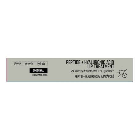 Balsam pentru buze Peptide + Hyaluronic Acid Plumping, Incolor, 10 ml, Nerds 769307