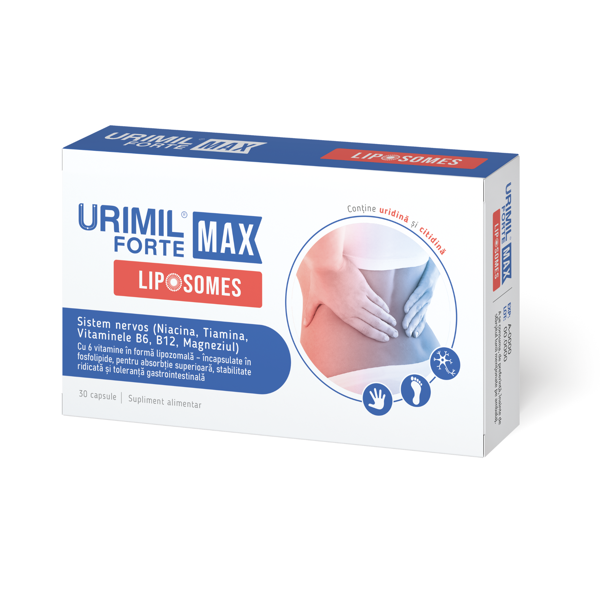 Urimil Forte Max Liposomes, 30 capsule, NaturPharma