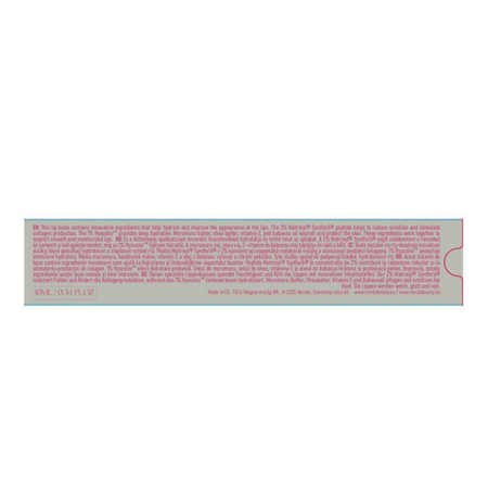 Balsam pentru buze Peptide + Hyaluronic Acid Plumping, Mauve, 10 ml, Nerds 769361