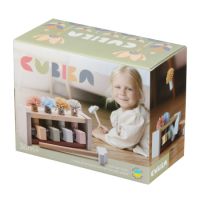 Jucarie din lemn, Claunii Saritori, 36 luni+, Cubika