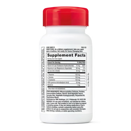 Complex de Zinc, Magneziu si Aminoacizi Pro Performance, 60 tablete, GNC 769496