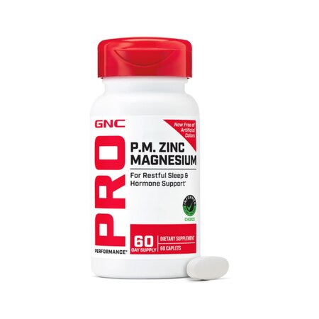 Complex de Zinc, Magneziu si Aminoacizi Pro Performance, 60 tablete, GNC