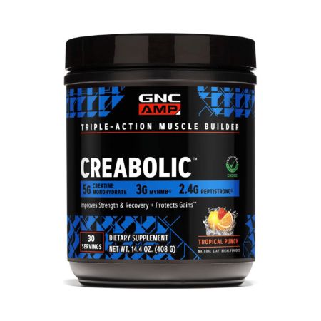 Creabolic AMP, Fucte tropicale, 408 g, GNC