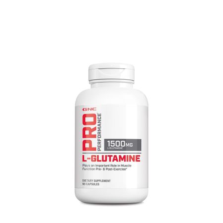 L-Glutamine Pro Performance, 1500 mg, 90 capsule, GNC