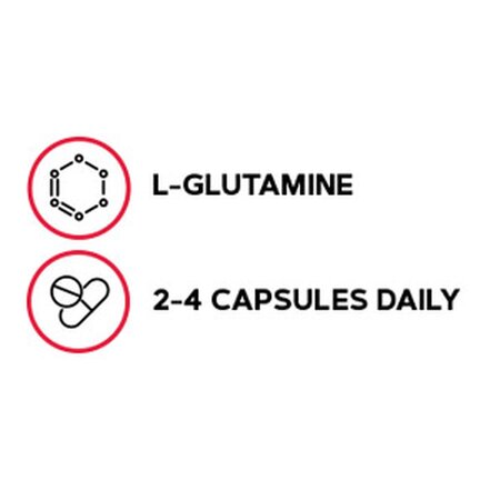 L-Glutamine Pro Performance, 1500 mg, 90 capsule, GNC 769534