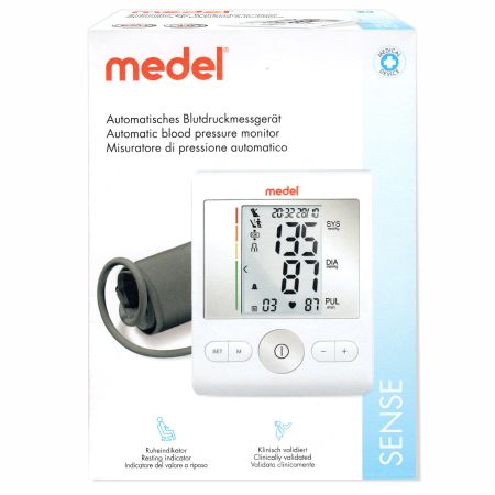 Tensiometru electronic de brat cu senzor de repaus Sense, Medel