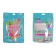 Set bratara si inel cu talismane pop-it Plip Charms, Turcoaz, 4 ani+, Fat Brain 769658