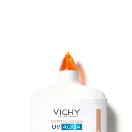 Fluid hidratant colorat SPF 50 Capital Soleil Uv Aqua, 50 ml, Vichy 770107