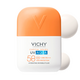 Fluid hidratant colorat cu SPF 50 Capital Soleil Uv Aqua, Invizibil, 50 ml, Vichy 770143