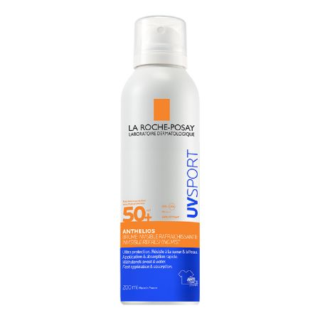 Spray invizibil de corp cu SPF 50+ Anthelios UVSport, 200 ml, La Roche Posay